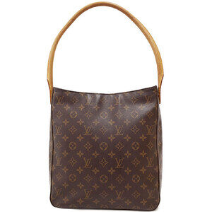 Louis Vuitton Monogram Looping Brown Shoulder Bag